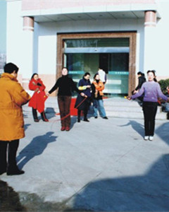春节职工跳绳比赛